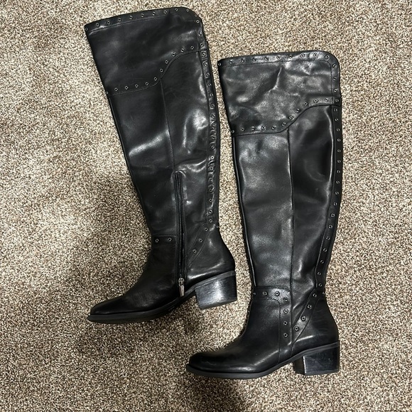 Vince Camuto Shoes Vince Camuto Over The Knee Wide Calf Black